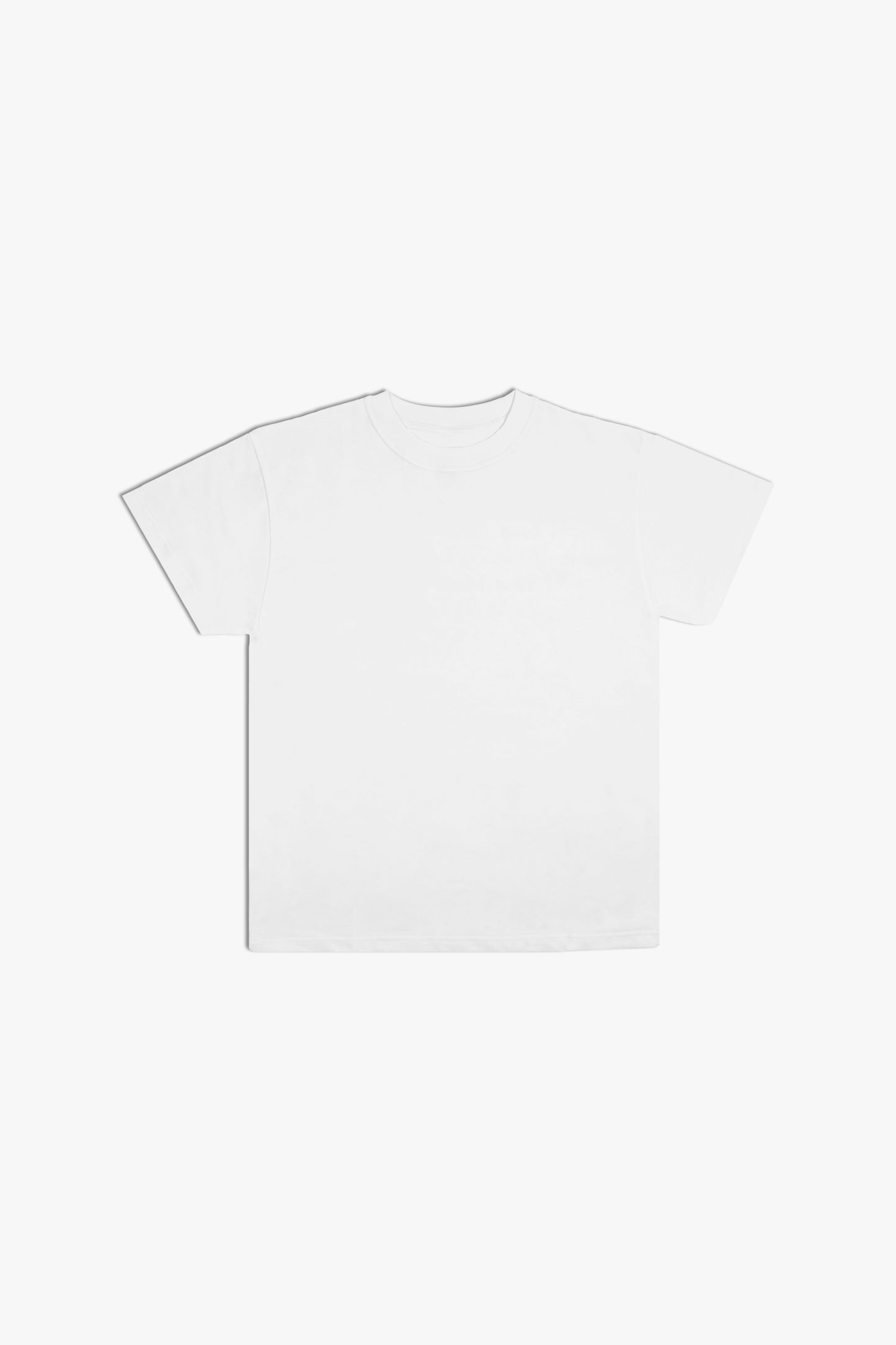 White premium blank T-shirt