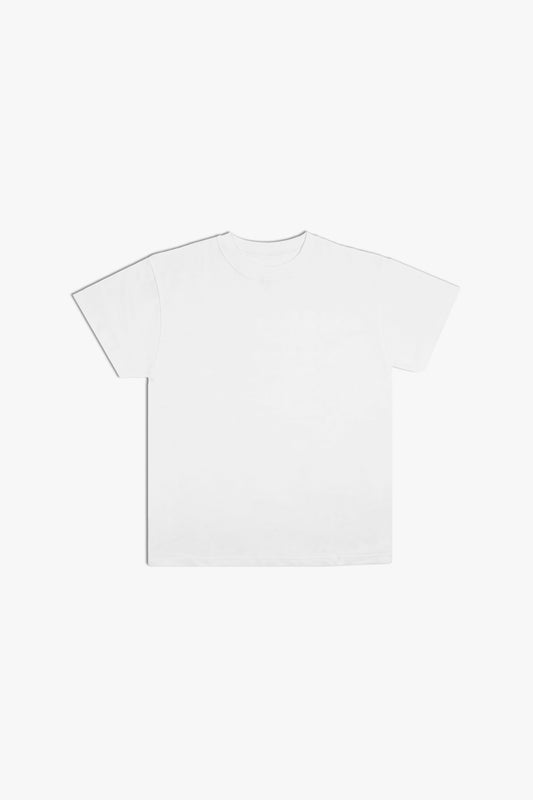 White premium blank T-shirt